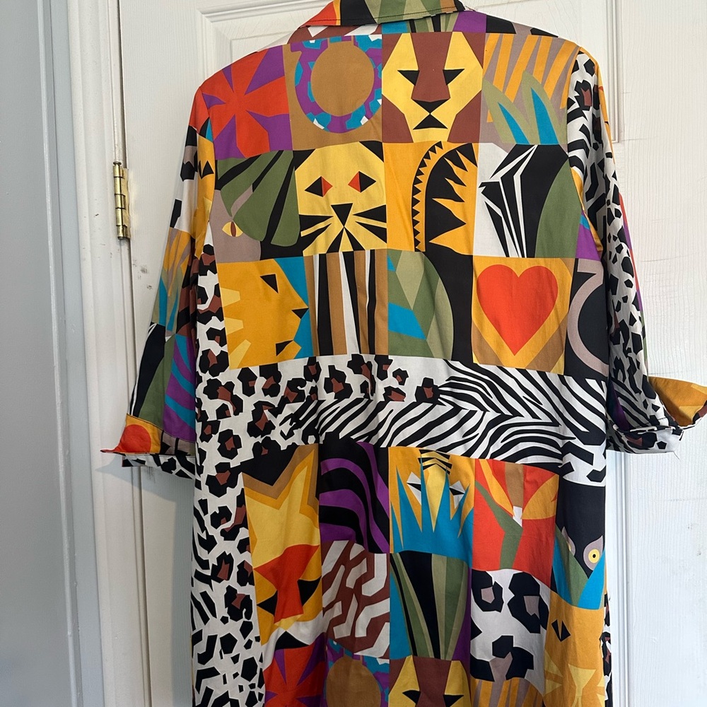 Berek Multicolor Geometric Jacket - image 4